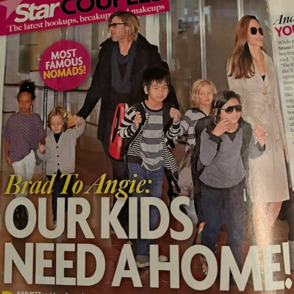 2/$30 Star Magazine Feb 2013 Kate Middleton Brad & Angela Aston Kucher Vol 40 #8 - Picture 3 of 5